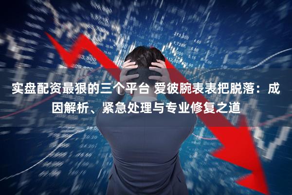 实盘配资最狠的三个平台 爱彼腕表表把脱落：成因解析、紧急处理与专业修复之道